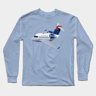 Cartoon airplane Long Sleeve T-Shirt